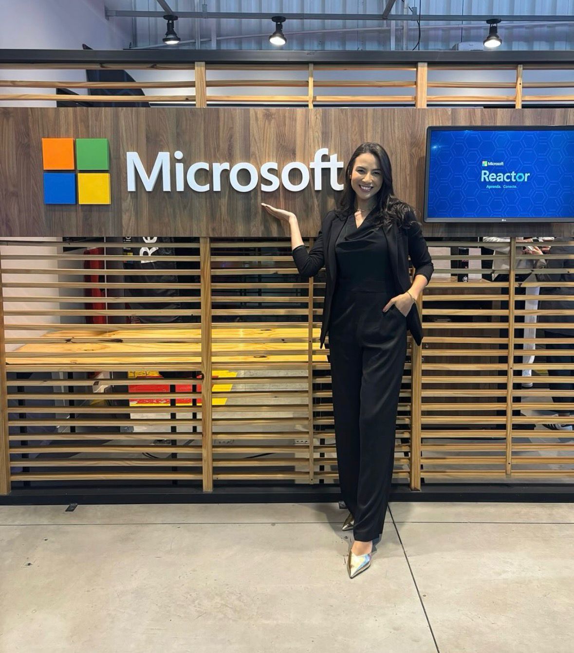 Gabrielle do Carmo na Microsoft